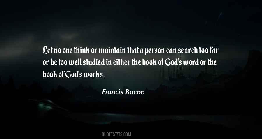 Francis Bacon Quotes #1125172