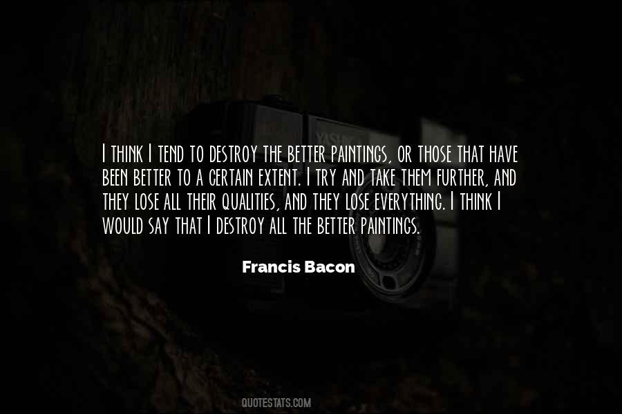 Francis Bacon Quotes #1287960