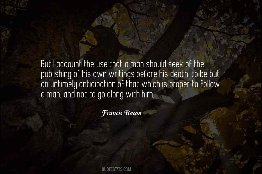 Francis Bacon Quotes #130118