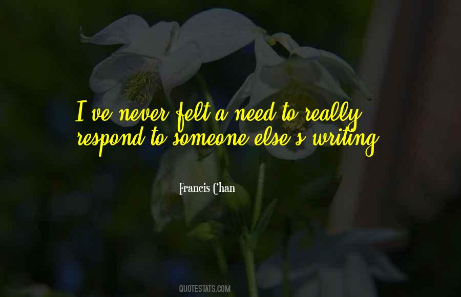 Francis Chan Quotes #643950