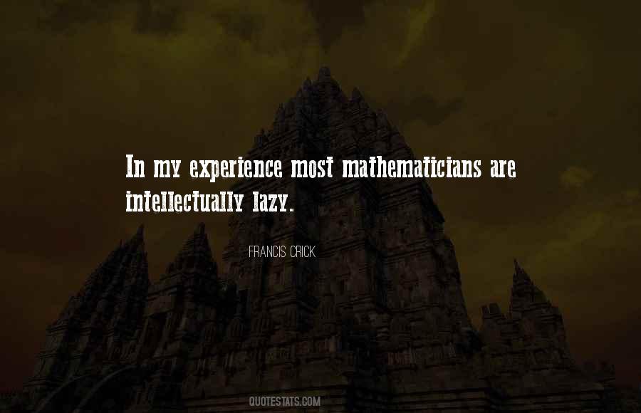 Francis Crick Quotes #1079836