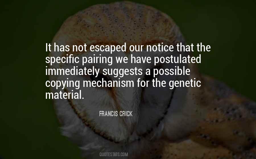 Francis Crick Quotes #173672