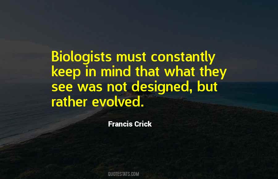 Francis Crick Quotes #588787