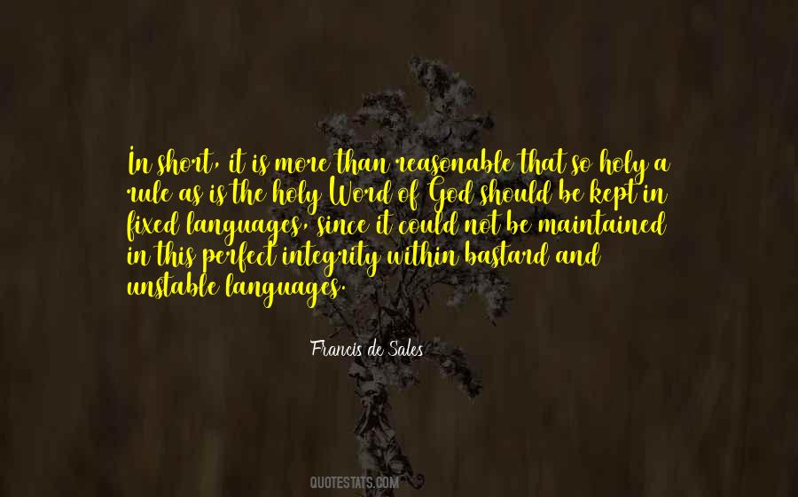 Francis De Sales Quotes #1089801