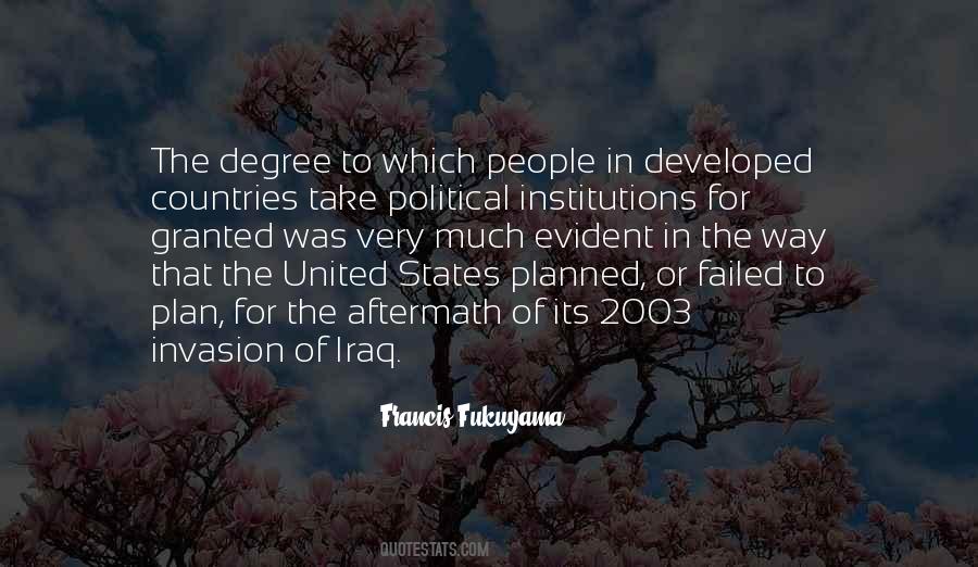 Francis Fukuyama Quotes #1009655