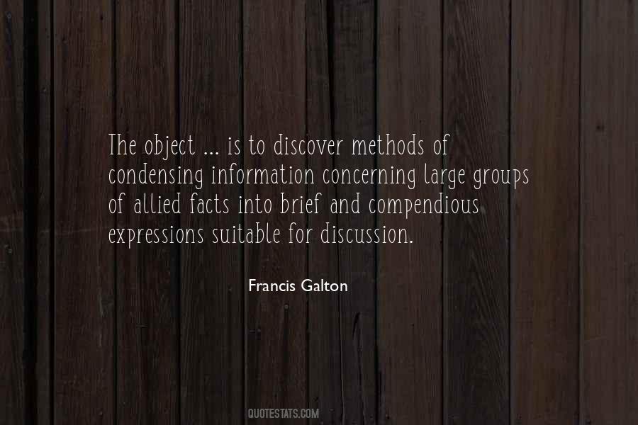 Francis Galton Quotes #1238913