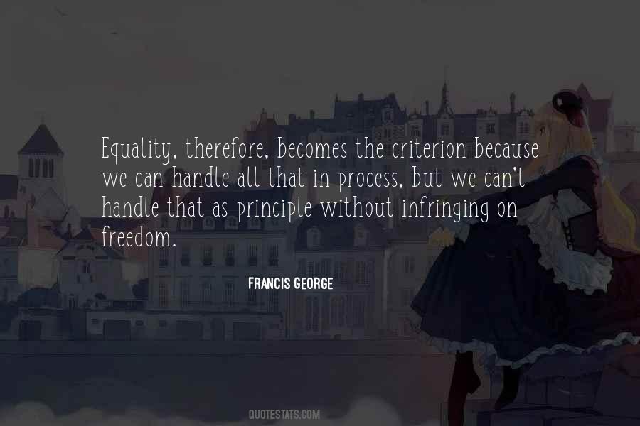 Francis George Quotes #1855308