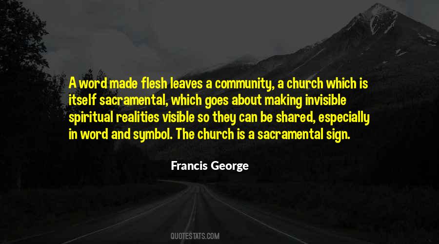 Francis George Quotes #874671