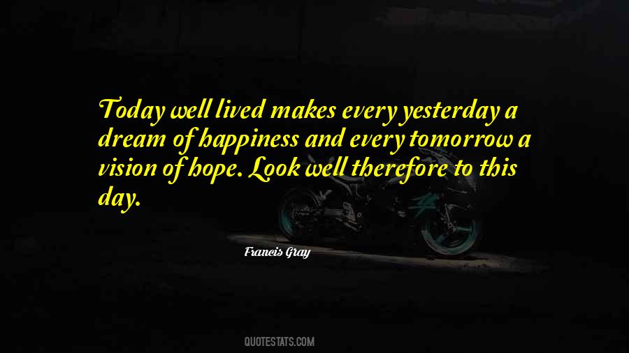 Francis Gray Quotes #1652390