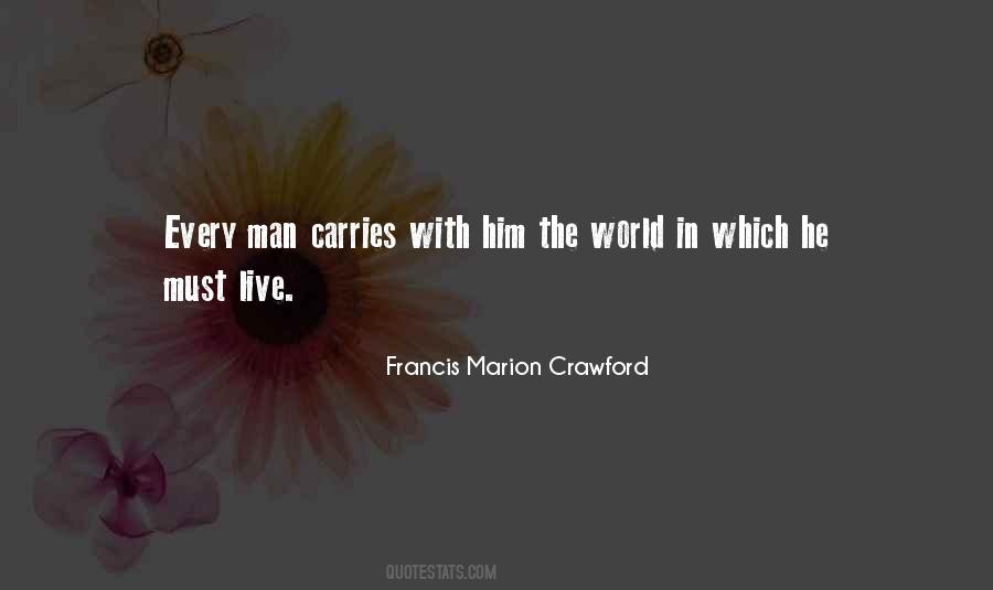 Francis Marion Crawford Quotes #713523