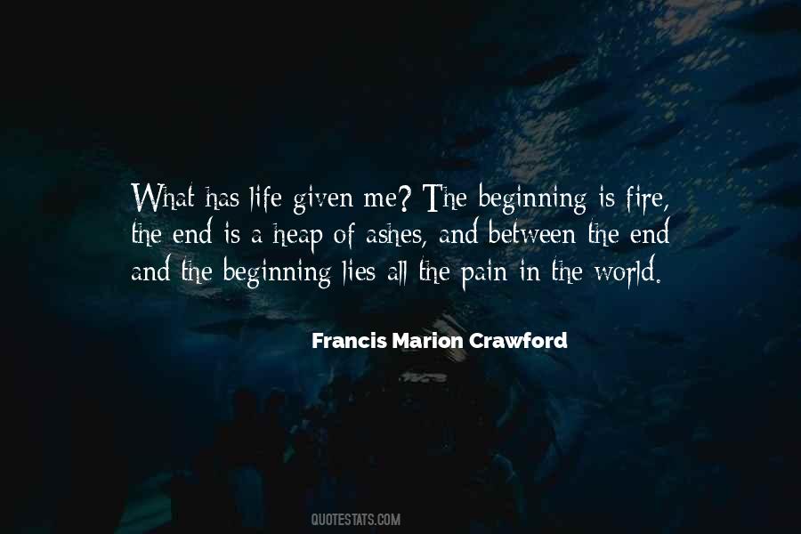 Francis Marion Crawford Quotes #942541