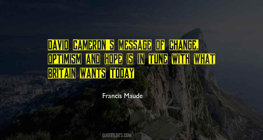Francis Maude Quotes #379827