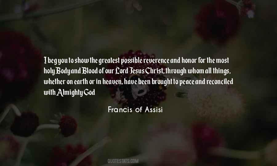 Francis Of Assisi Quotes #1408548