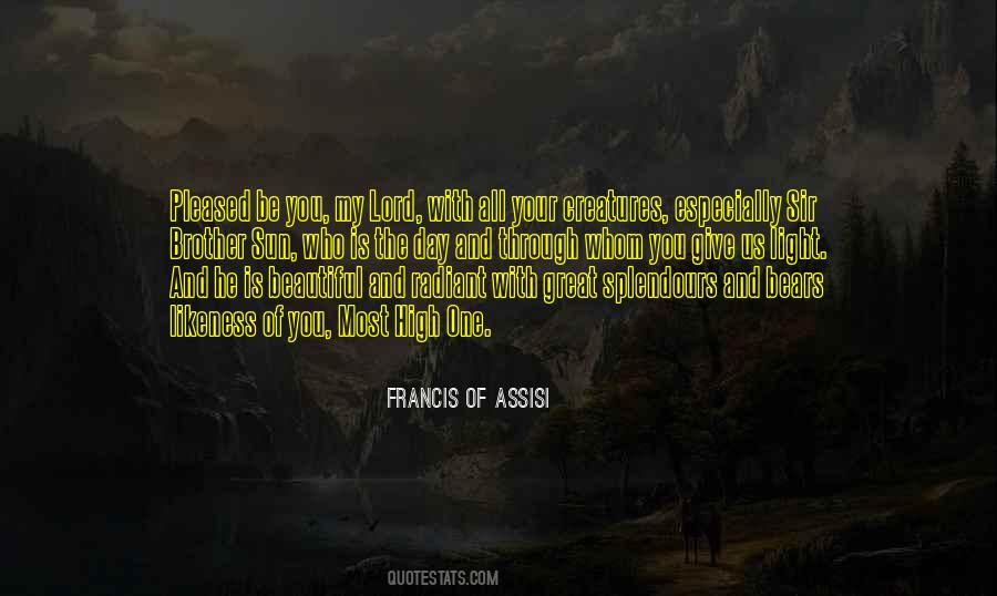 Francis Of Assisi Quotes #253069