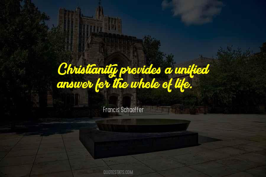 Francis Schaeffer Quotes #1526445