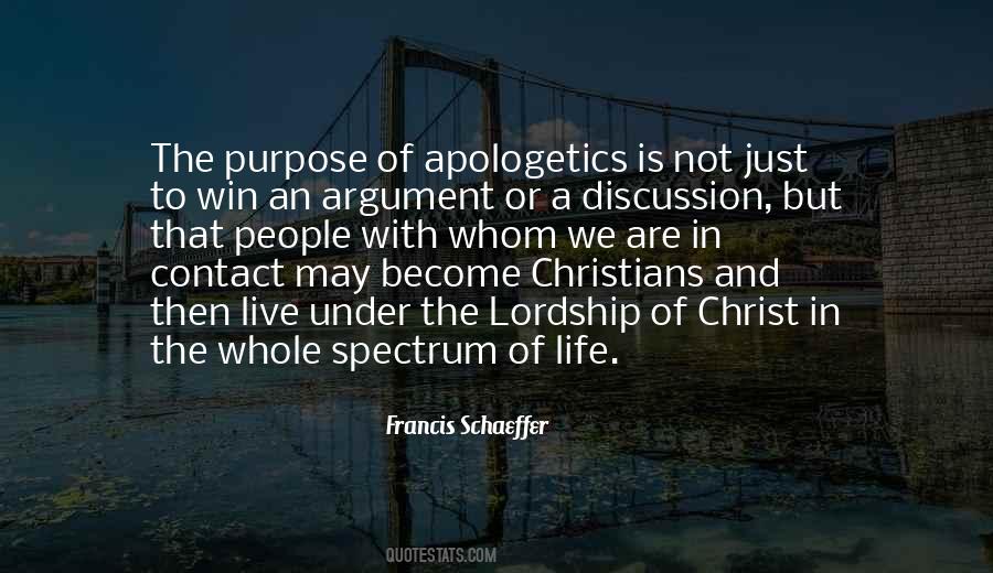 Francis Schaeffer Quotes #177140