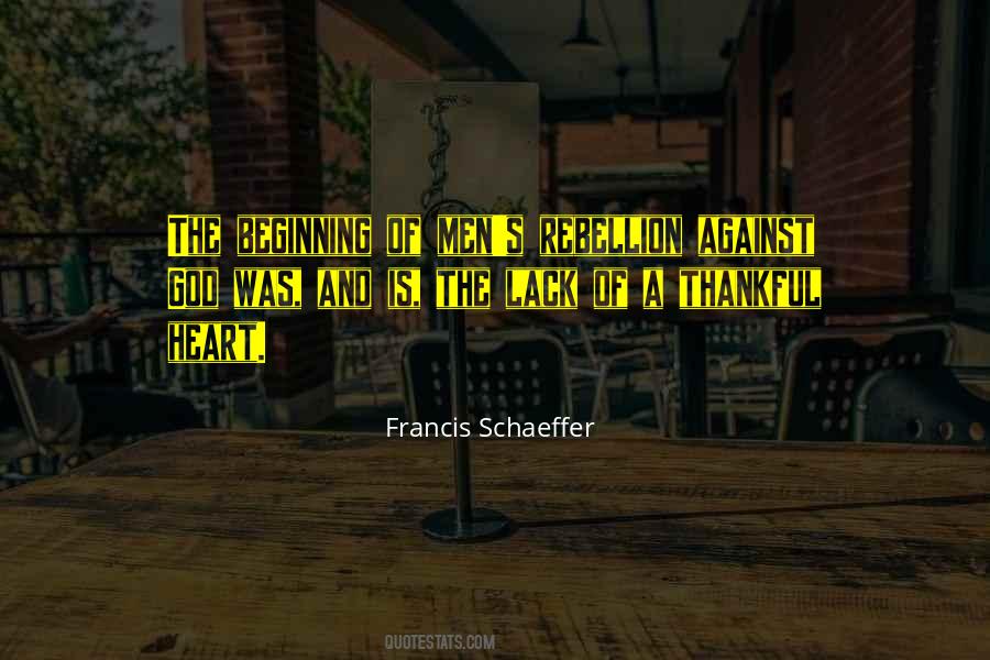 Francis Schaeffer Quotes #712459