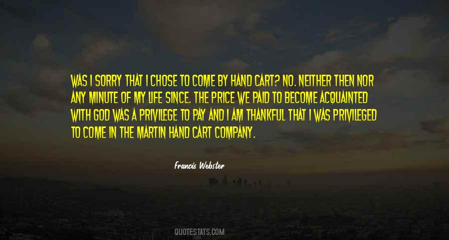 Francis Webster Quotes #1218227