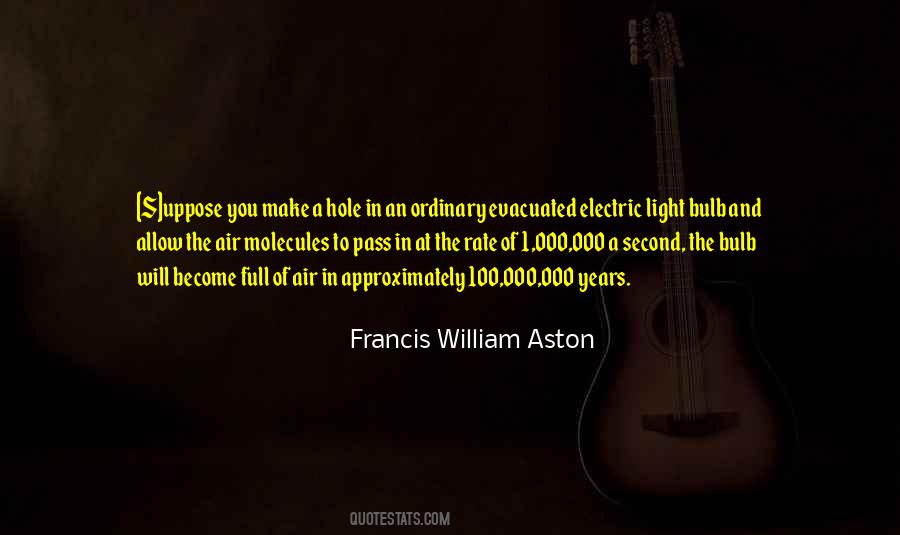 Francis William Aston Quotes #1573579