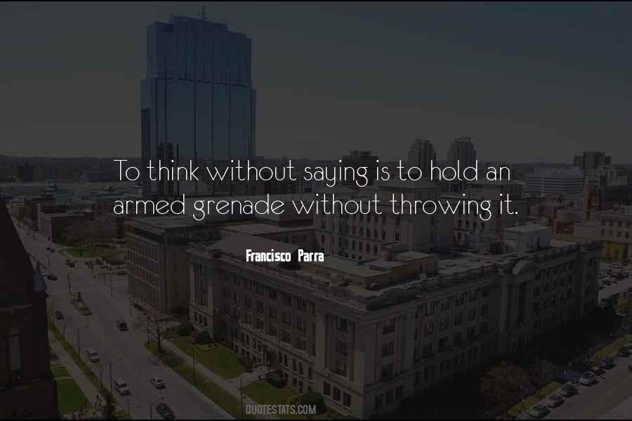 Francisco Parra Quotes #337112
