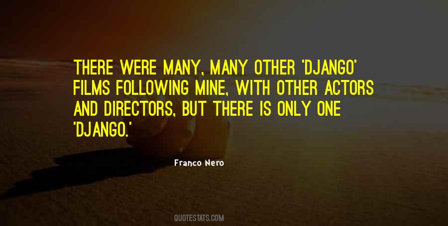 Franco Nero Quotes #1306893