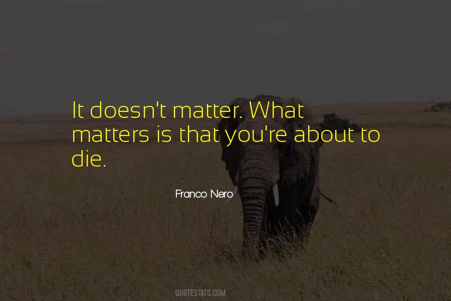 Franco Nero Quotes #824799