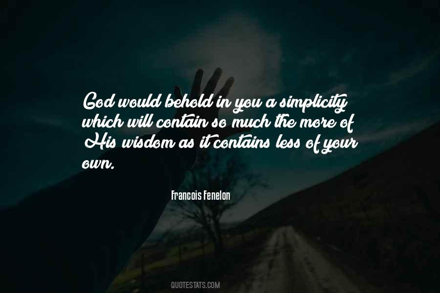 Francois Fenelon Quotes #41217