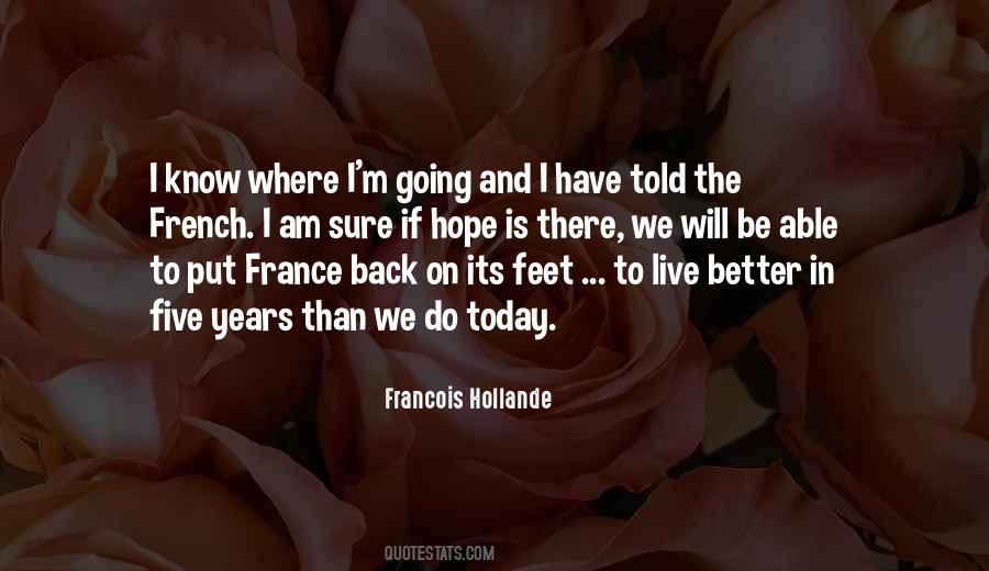 Francois Hollande Quotes #1327948