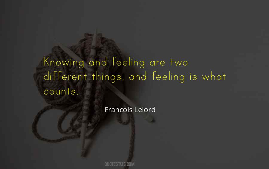 Francois Lelord Quotes #56302