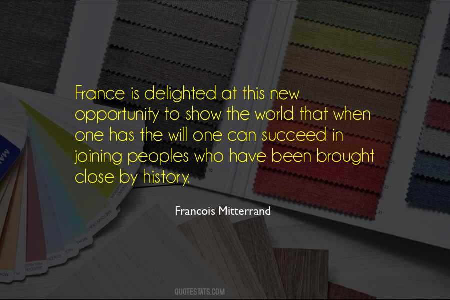 Francois Mitterrand Quotes #709667