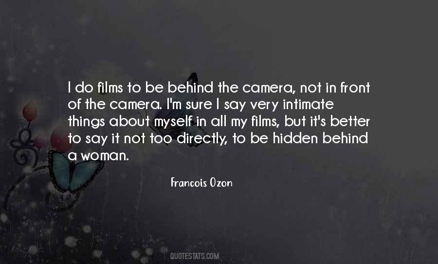 Francois Ozon Quotes #1714756 Francois Ozon Quotes #1714756