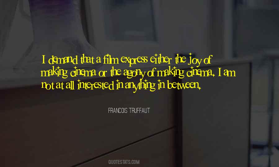 Francois Truffaut Quotes #1593252