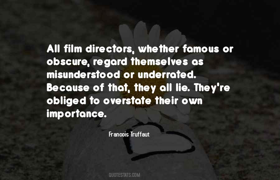Francois Truffaut Quotes #1691999