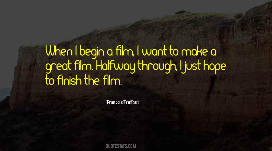 Francois Truffaut Quotes #478850