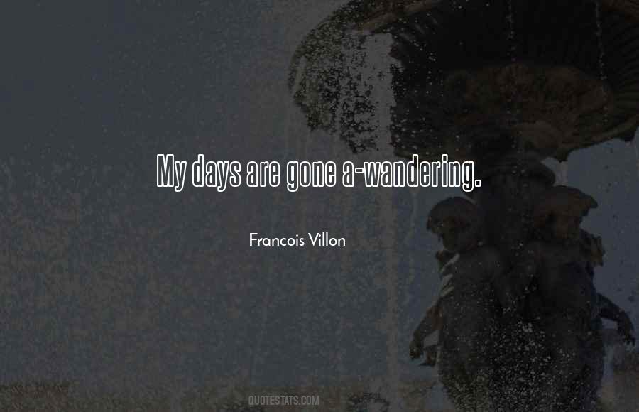 Francois Villon Quotes #1623109