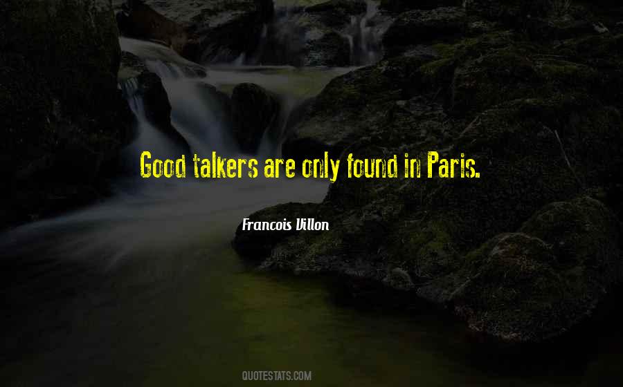 Francois Villon Quotes #531124