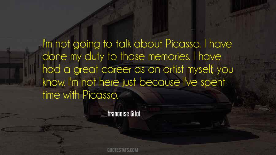 Francoise Gilot Quotes #169529