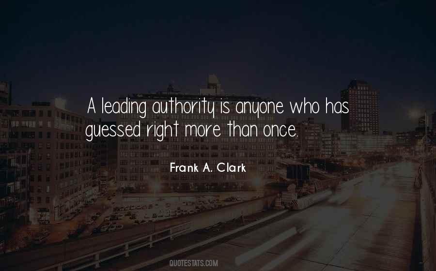 Frank A. Clark Quotes #1272856