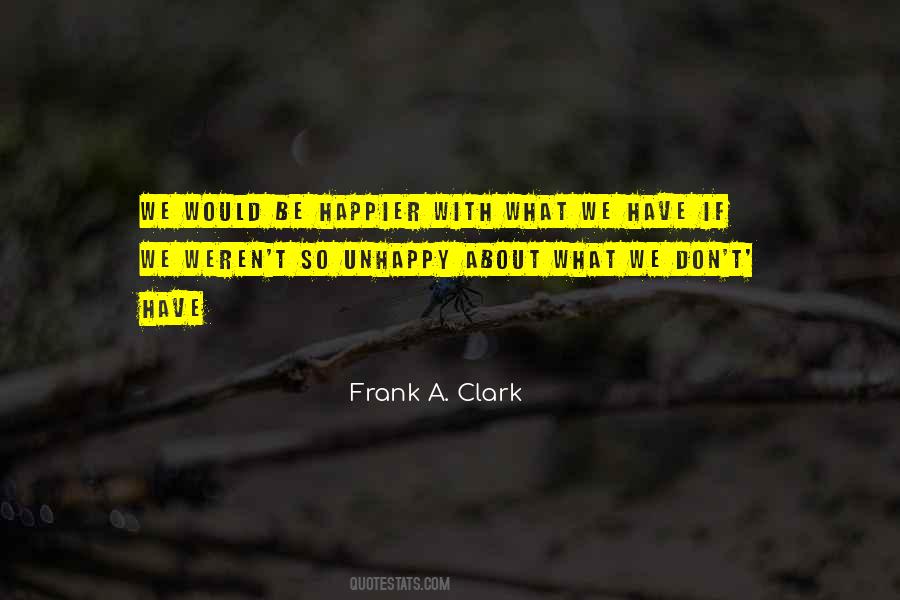 Frank A. Clark Quotes #195459