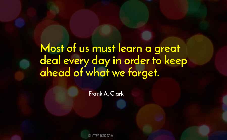 Frank A. Clark Quotes #285489