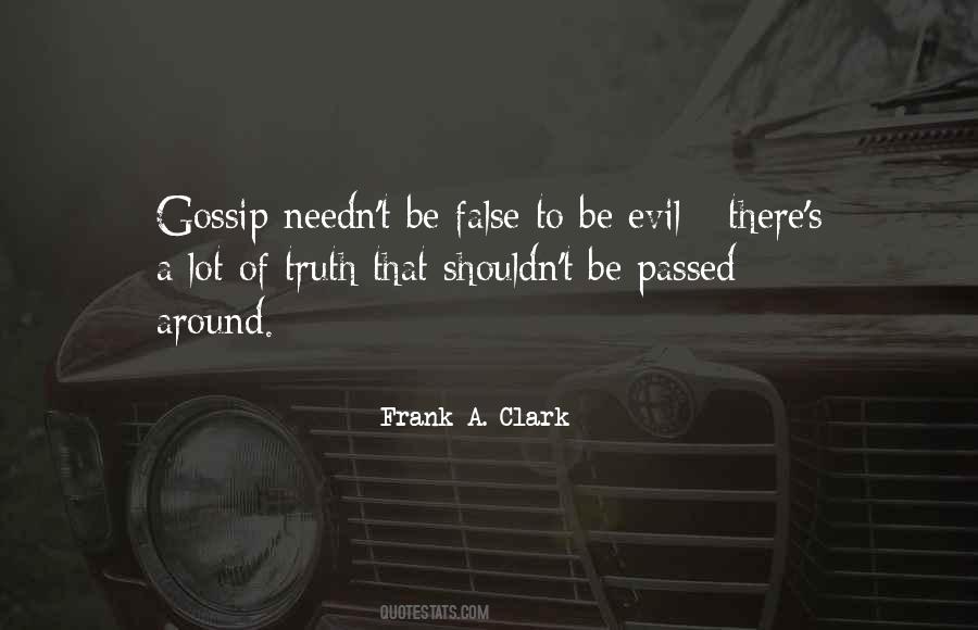 Frank A. Clark Quotes #305108