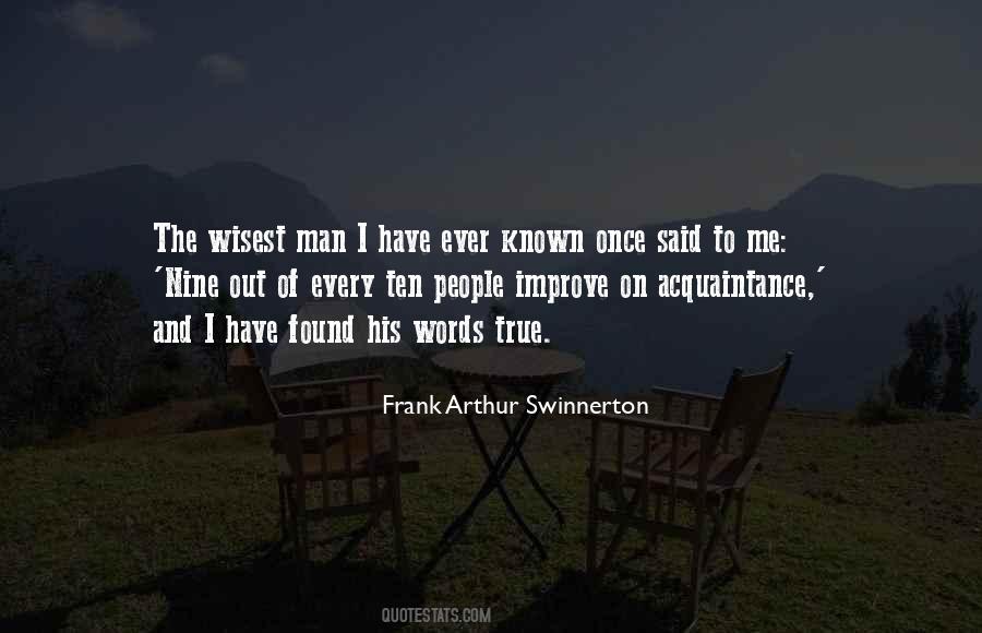 Frank Arthur Swinnerton Quotes #1261564