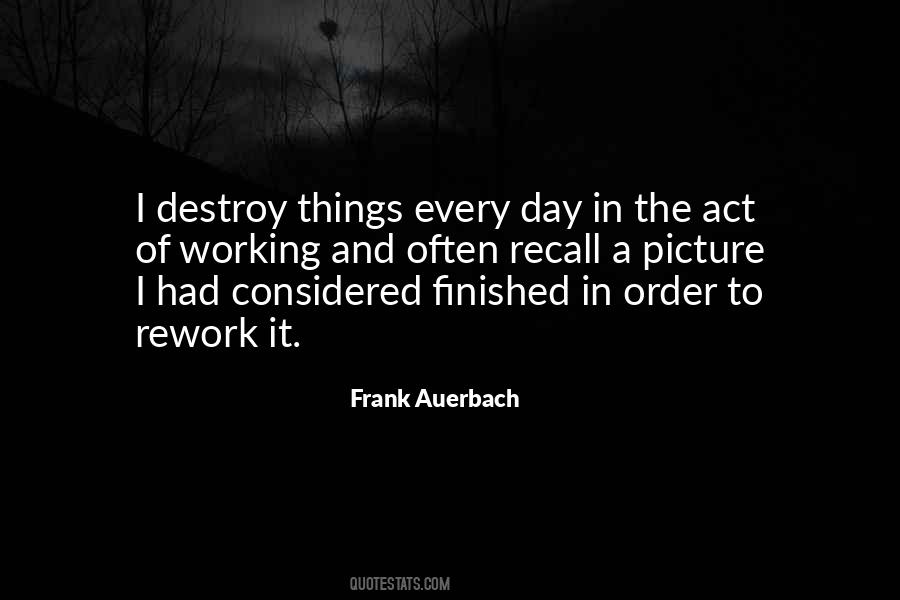 Frank Auerbach Quotes #209057