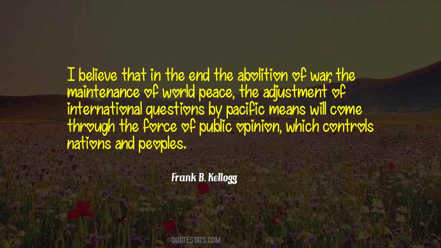Frank B. Kellogg Quotes #344251