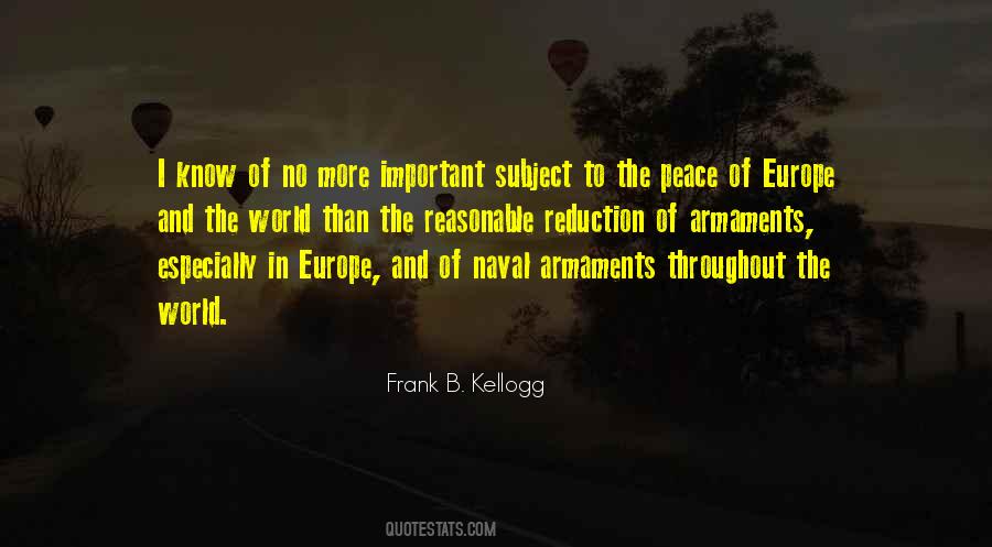 Frank B. Kellogg Quotes #515921