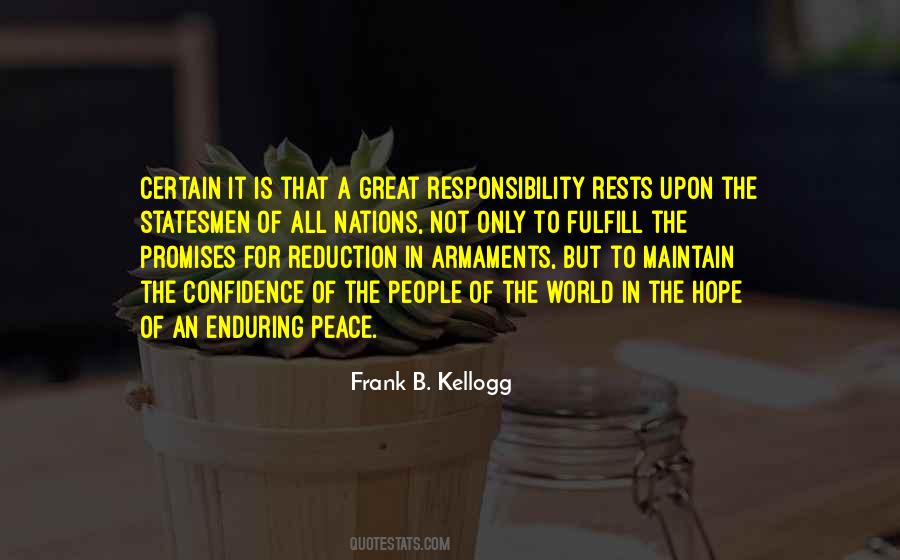 Frank B. Kellogg Quotes #817339
