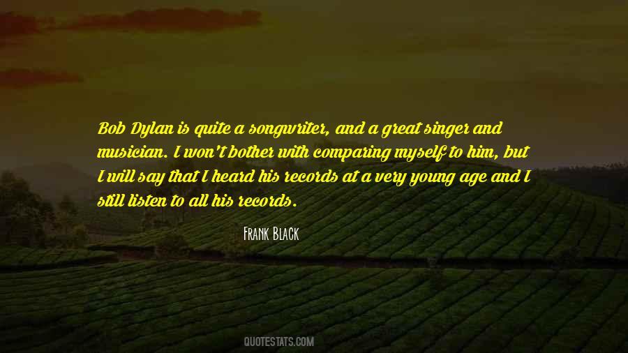 Frank Black Quotes #1501289