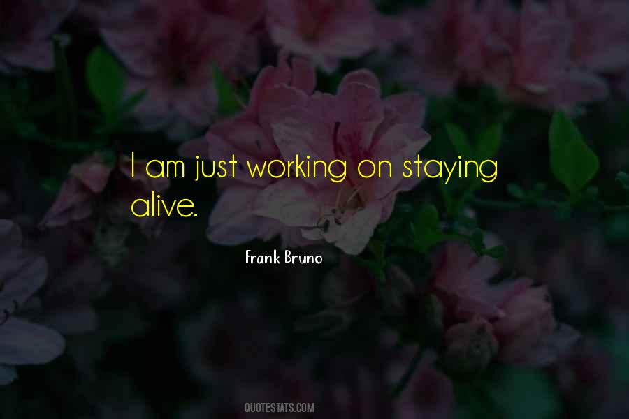 Frank Bruno Quotes #1017908