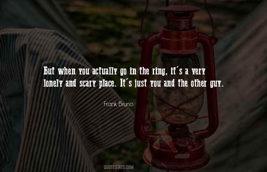 Frank Bruno Quotes #211665