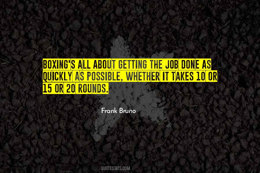 Frank Bruno Quotes #480122